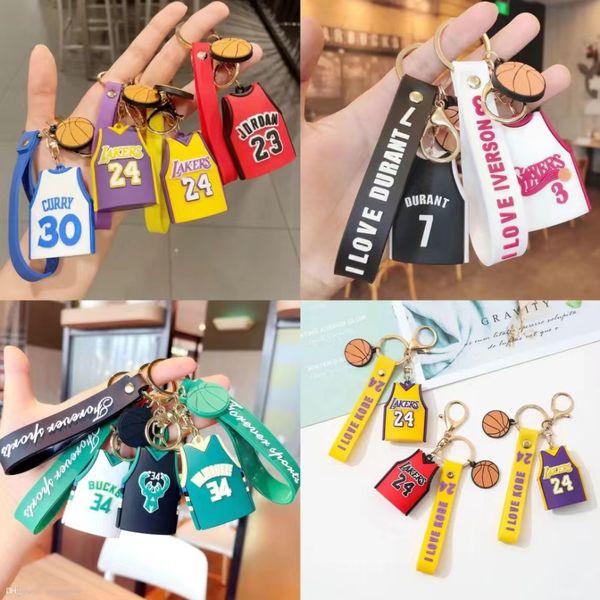 fashion jersey keychains bulk car keyring decoration accessories key chain ball pendant jewelry basketball lover jewelry gifts l7756, Silver
fashion jersey keychains bulk car keyring decoration accessories key chain ball pendant jewelry basketball lover jewelry gifts l7756, Silver