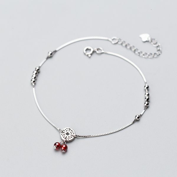 anklets mloveacc 925 sterling silver beads coin charm foot jewelry anklet for women girls leg bracelet enkelbandje halhal tobillera 230209, Red;blue
anklets mloveacc 925 sterling silver beads coin charm foot jewelry anklet for women girls leg bracelet enkelbandje halhal tobillera 230209, Red;blue
