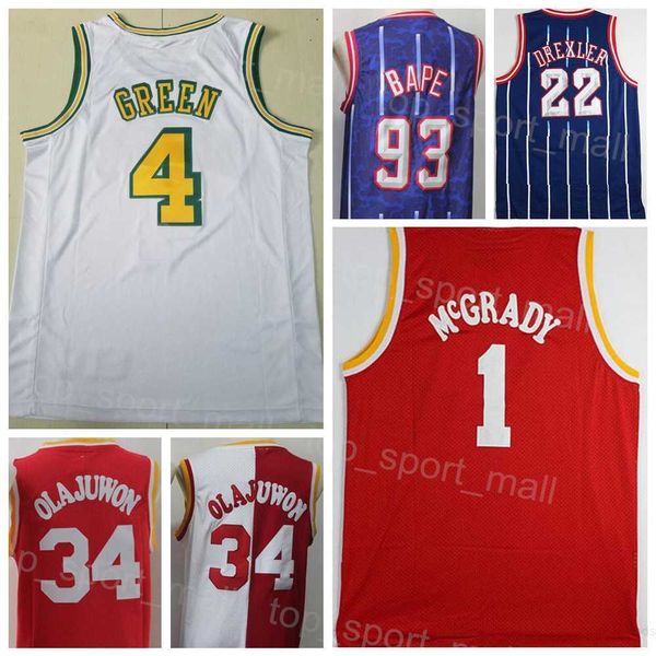 man retro basketball jalen green jersey 4 clyde drexler 22 hakeem olajuwon 34 tracy mcgrady 1 vintage team navy blue white red city associat, Black;red
man retro basketball jalen green jersey 4 clyde drexler 22 hakeem olajuwon 34 tracy mcgrady 1 vintage team navy blue white red city associat, Black;red