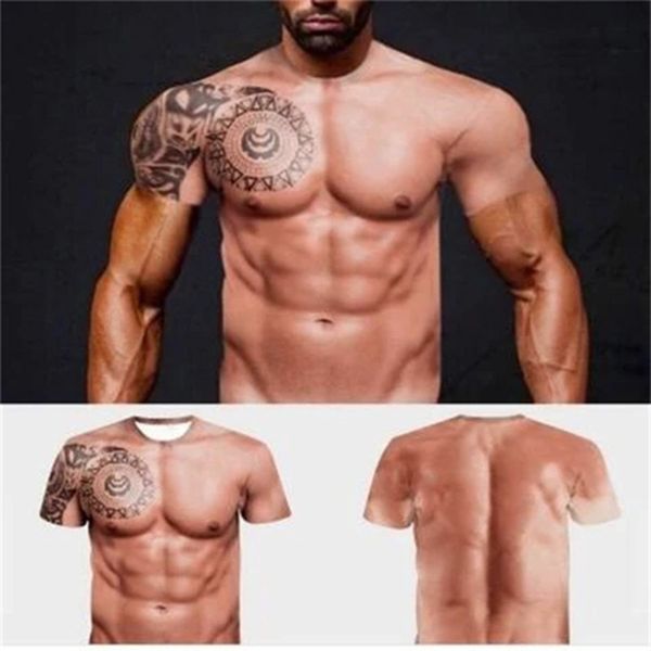 men's tshirts muscle tattoo print tshirt for summer beach holiday men short sleeve 3d digital printing casual 230209, White;black
men's tshirts muscle tattoo print tshirt for summer beach holiday men short sleeve 3d digital printing casual 230209, White;black