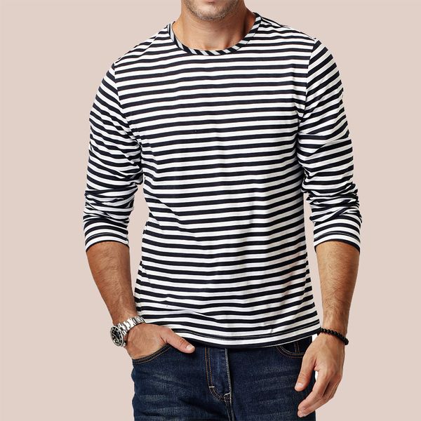 men's tshirts ebaihui casual striped men long sleeve brand slim fitness mens clothes rend ops ees c067 230209, White;black
men's tshirts ebaihui casual striped men long sleeve brand slim fitness mens clothes rend ops ees c067 230209, White;black