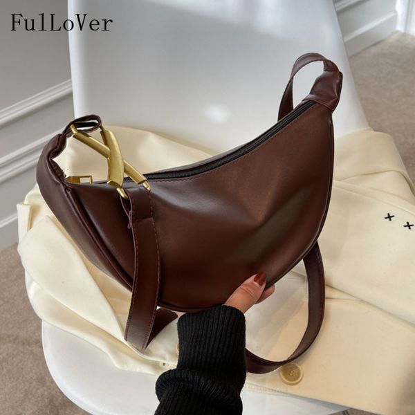 evening bags casual women shoulder fashion female crossbody simple retro pu leather underarm 230208
evening bags casual women shoulder fashion female crossbody simple retro pu leather underarm 230208