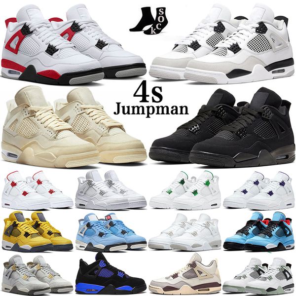 with box 4 4s mens basketball shoes messy room military black cat pn dust red thunder university blue thunder seafoam men women trainers out
with box 4 4s mens basketball shoes messy room military black cat pn dust red thunder university blue thunder seafoam men women trainers out