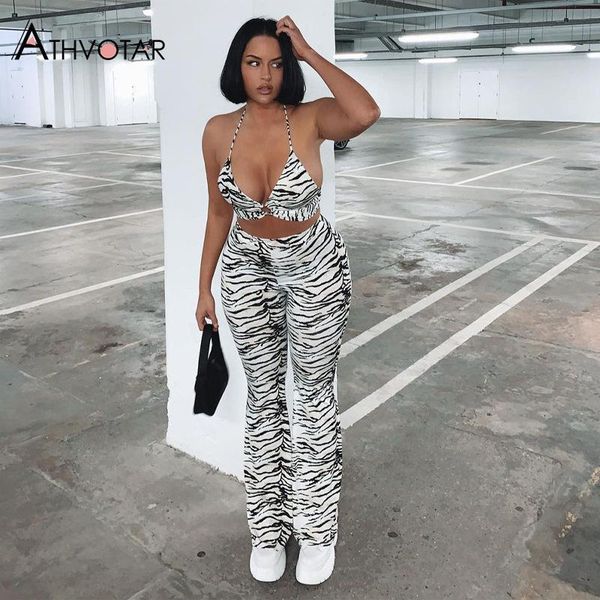 women's two piece pants athvotar jogger set tracksuit sweat suits high waist stripe zebra printed and 230209, White
women's two piece pants athvotar jogger set tracksuit sweat suits high waist stripe zebra printed and 230209, White