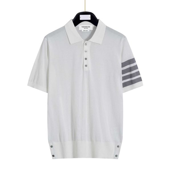 t-shirts tom tee brown short sleeve round neck 23ss stripe leisure casual fashion designer classic polo shirt birucro men's and women&#, White;black
t-shirts tom tee brown short sleeve round neck 23ss stripe leisure casual fashion designer classic polo shirt birucro men's and women&#, White;black