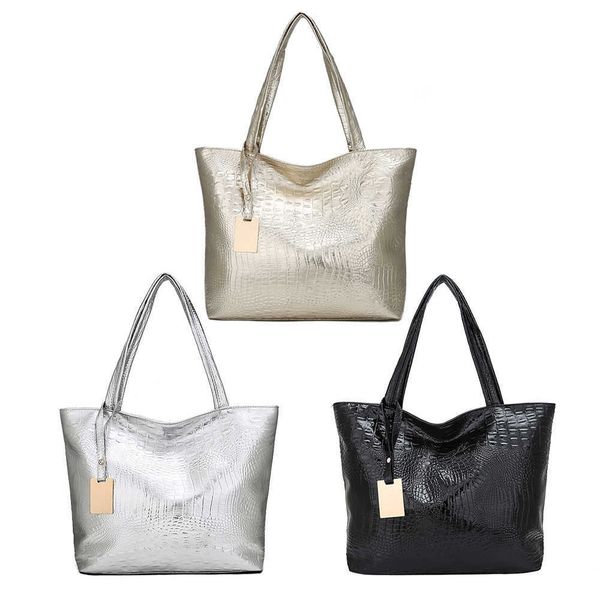 evening bags vintage ladies handle handbags stylish zipper alligator pattern pu leather large capacity tote shoulder handbag g230208
evening bags vintage ladies handle handbags stylish zipper alligator pattern pu leather large capacity tote shoulder handbag g230208