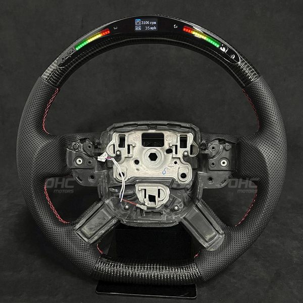 led flash display carbon fiber racing car steering wheels kit for range rover car parts
led flash display carbon fiber racing car steering wheels kit for range rover car parts