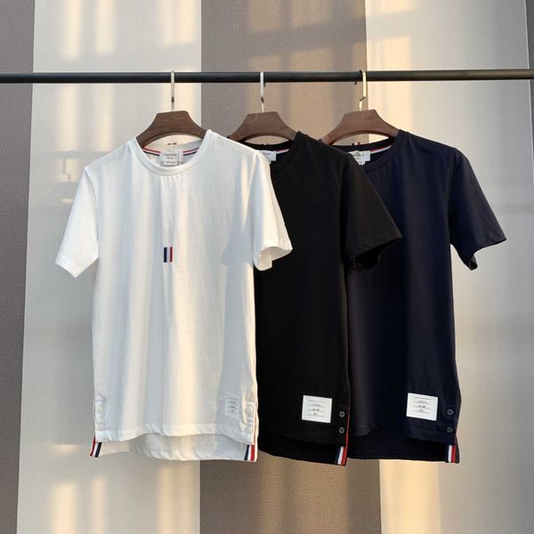 t-shirts tom tee brown short sleeve round neck 23ss stripe leisure casual fashion designer classic polo shirt brian tb slim everyday t-shirt, White;black
t-shirts tom tee brown short sleeve round neck 23ss stripe leisure casual fashion designer classic polo shirt brian tb slim everyday t-shirt, White;black