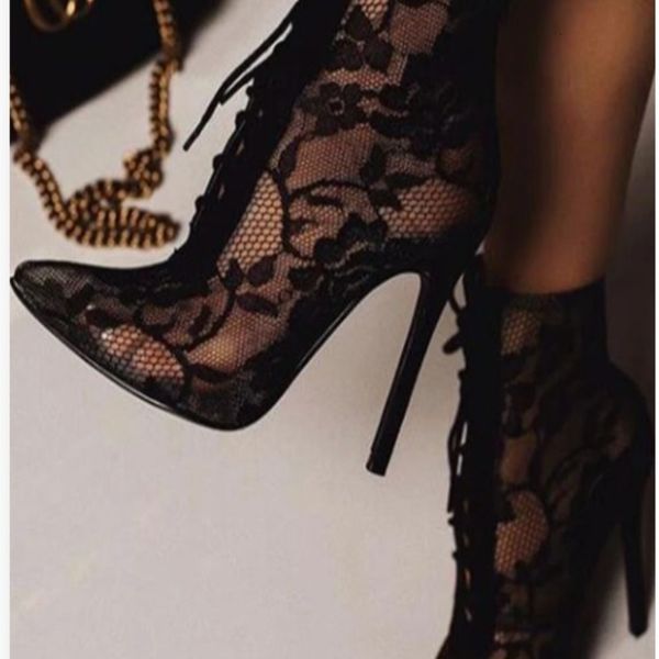 dress shoes black mature mesh women boots high heel pumps floral lace-up thin high heels ankle pointed toed party wedding shoes 230209
dress shoes black mature mesh women boots high heel pumps floral lace-up thin high heels ankle pointed toed party wedding shoes 230209