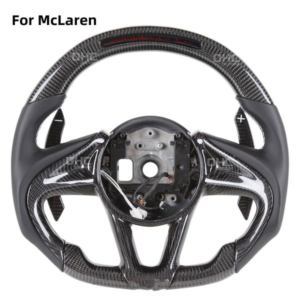 race display real carbon fiber steering wheels for mclaren car driving accessories
race display real carbon fiber steering wheels for mclaren car driving accessories