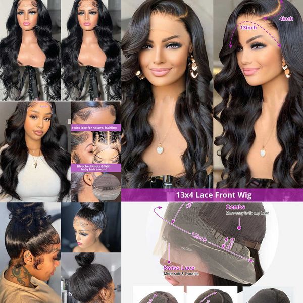 nxy lace wigs 360 13x6 frontal human hair body wave brazilian 5x5 closure wig loose water wavy for black women 230106, Black;brown
nxy lace wigs 360 13x6 frontal human hair body wave brazilian 5x5 closure wig loose water wavy for black women 230106, Black;brown