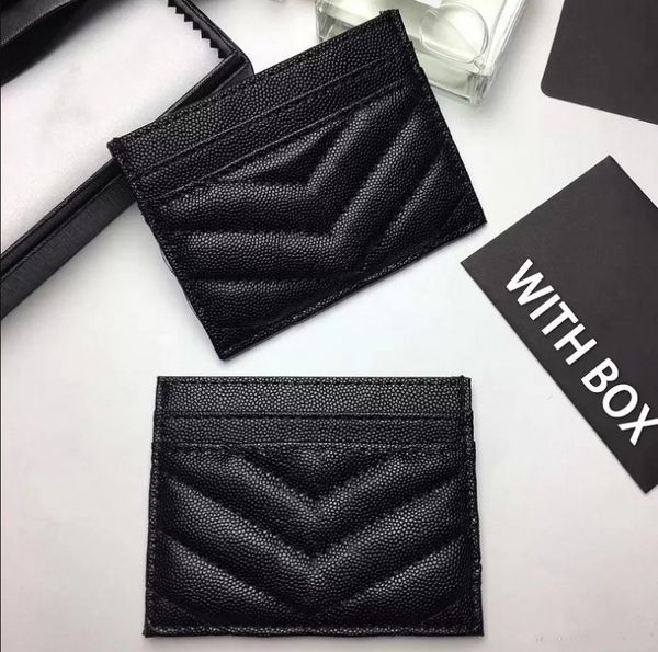 new credit card holder 5a quality luxury designer bag wallet classic casual cowhide caviar leather slim card bags for men and women gift box, Brown;gray
new credit card holder 5a quality luxury designer bag wallet classic casual cowhide caviar leather slim card bags for men and women gift box, Brown;gray
