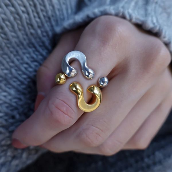 simple all-match question mark exclamation mark open ring female personality new design extremely index finger jewelry, Silver
simple all-match question mark exclamation mark open ring female personality new design extremely index finger jewelry, Silver