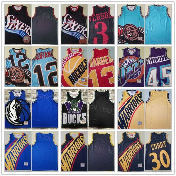 mitchell and ness vintage basketball james harden jersey 13 donovan mitchell 45 allen iverson 3 stephen curry 30 ja morant 12 big team logo, Black;red
mitchell and ness vintage basketball james harden jersey 13 donovan mitchell 45 allen iverson 3 stephen curry 30 ja morant 12 big team logo, Black;red