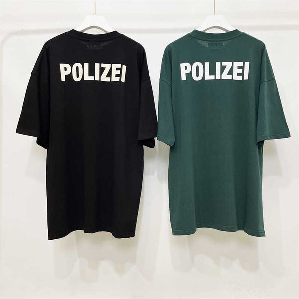 men's t-shirts good quality 2022ss polizel fashion t-shirt men 1 1 embroidery police letter women vintage short sleeve t230209, White;black
men's t-shirts good quality 2022ss polizel fashion t-shirt men 1 1 embroidery police letter women vintage short sleeve t230209, White;black