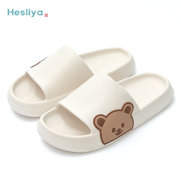 slippers summer women men's slippers indoor bath thick platform non-slip home shoes cartoon flip flops bear beach sandals ladies slides, Black
slippers summer women men's slippers indoor bath thick platform non-slip home shoes cartoon flip flops bear beach sandals ladies slides, Black