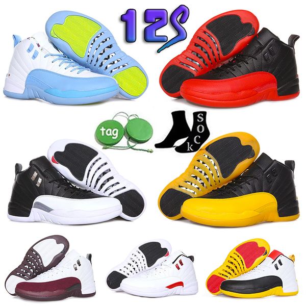 12 12s basketball shoes for men royalty taxi reverse flu game university gold utility stone blue gym red dark grey sports sneakers trainers
12 12s basketball shoes for men royalty taxi reverse flu game university gold utility stone blue gym red dark grey sports sneakers trainers