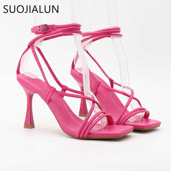 sandals suojialun summer narrow band women sandals thin high heel ladies elegant pumps shoes square toe outdoor gladiator shoes t230208, Black
sandals suojialun summer narrow band women sandals thin high heel ladies elegant pumps shoes square toe outdoor gladiator shoes t230208, Black