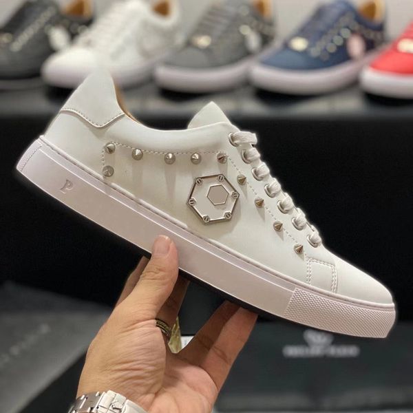 2023new designer handmade rivet pp men's casual shoes fashion casual shoes, leather flat heel walking shoes 38-45, Black
2023new designer handmade rivet pp men's casual shoes fashion casual shoes, leather flat heel walking shoes 38-45, Black