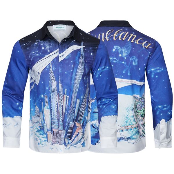 casual shirts casablanca designer shirts summer comfortable classic printing men shirt us size -3xl yep9, White;black
casual shirts casablanca designer shirts summer comfortable classic printing men shirt us size -3xl yep9, White;black