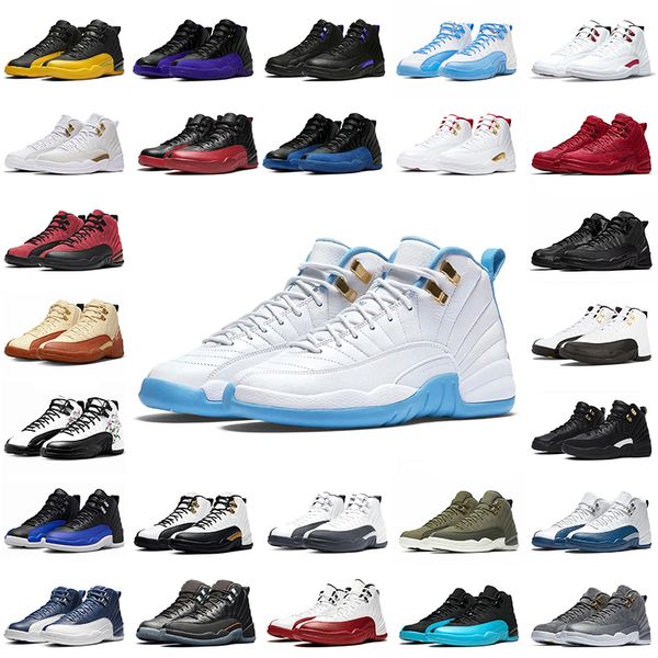 12s basketball shoes men jumpmans 12 palyoffs stealth university gold blue fashion sports sneakers high runners twist walking runners 40-47
12s basketball shoes men jumpmans 12 palyoffs stealth university gold blue fashion sports sneakers high runners twist walking runners 40-47