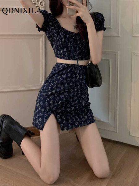 two piece dress summer women s skirt suit floral fashion elegant purple rose navel puff short sleeve t shirt split 2 set 230208, White
two piece dress summer women s skirt suit floral fashion elegant purple rose navel puff short sleeve t shirt split 2 set 230208, White