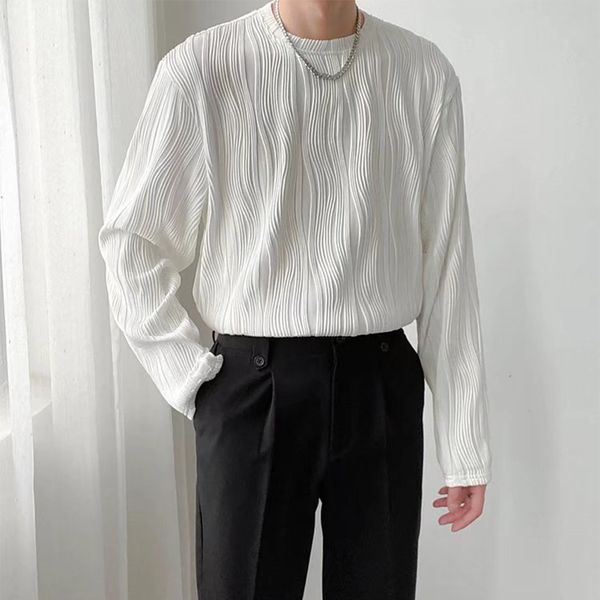men's tshirts tshirt men shirt casual comfortable long sleeves loose m2xl mens polyester round neck soft solid color 230209, White;black
men's tshirts tshirt men shirt casual comfortable long sleeves loose m2xl mens polyester round neck soft solid color 230209, White;black