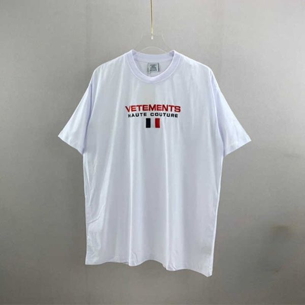 men's t-shirts good quality embroidery flag fashion t shirt men 1 1 women cotton shirts jersey vtm short sleeve t230209, White;black
men's t-shirts good quality embroidery flag fashion t shirt men 1 1 women cotton shirts jersey vtm short sleeve t230209, White;black