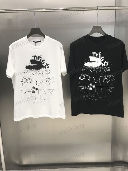 xinxinbuy men designer tee t shirt 23ss concert graffiti flower print short sleeve cotton women white black red green s-2xl, Black;brown
xinxinbuy men designer tee t shirt 23ss concert graffiti flower print short sleeve cotton women white black red green s-2xl, Black;brown