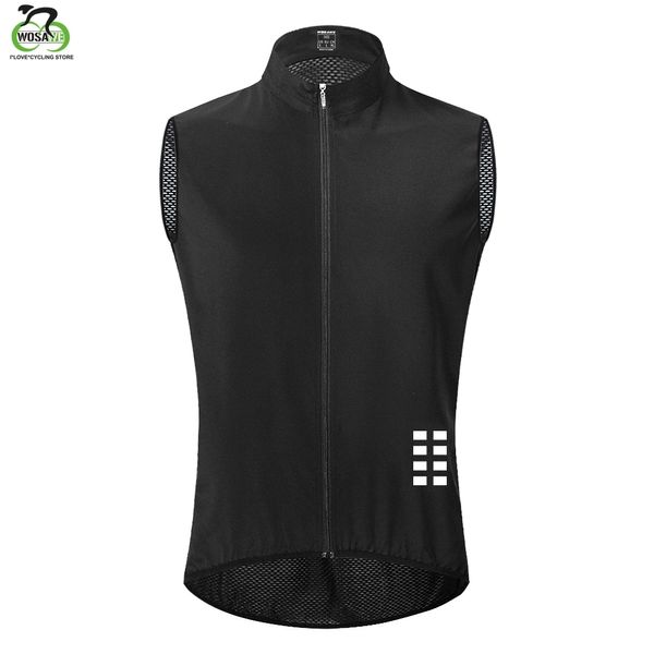 Image of Cycling Jackets WOSAWE Cycling Vest Keep Dry And Warm Mesh Ciclismo Sleeveless Bike Bicycle Undershirt Jersey Windproof Cycling Clothing Gilet 230209