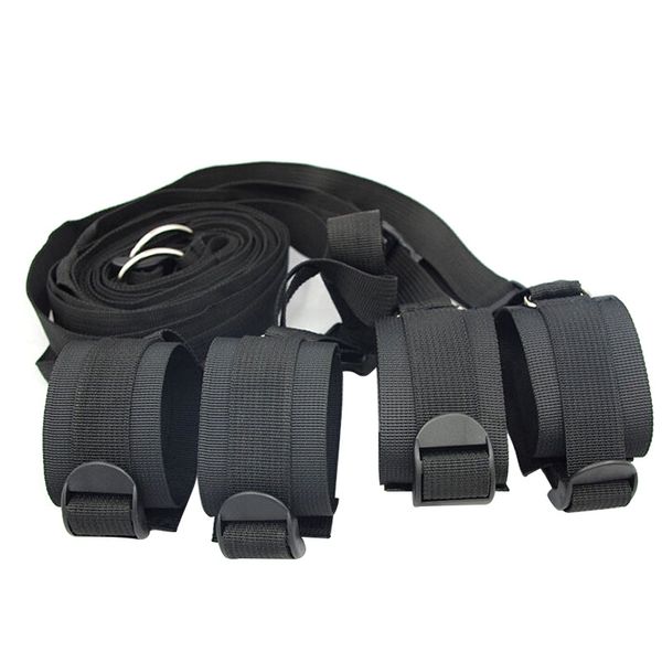 womens g-strings bed erotic toys fixation game jam restraint kit adjustable belt nylon handcuffs ankle cuffs under be, Black;white
womens g-strings bed erotic toys fixation game jam restraint kit adjustable belt nylon handcuffs ankle cuffs under be, Black;white