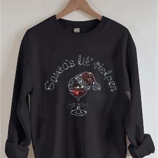 women's hoodies sweatshirts christma sweatshirt fashion female shirt cute printing girl hoodie cotton crewneck workout 230209, Black
women's hoodies sweatshirts christma sweatshirt fashion female shirt cute printing girl hoodie cotton crewneck workout 230209, Black
