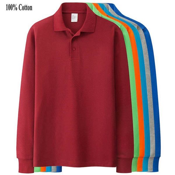 men s polos autumn solid mens shirts 100 cotton long sleeve casual lapel fashion male clothing s 3xl 230208, White;black
men s polos autumn solid mens shirts 100 cotton long sleeve casual lapel fashion male clothing s 3xl 230208, White;black