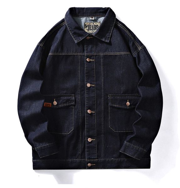 men's jackets cotton denim jacket men casual solid color lapel single breasted jeans jacket men spring quality mens jackets size 7xl 23, Black;brown
men's jackets cotton denim jacket men casual solid color lapel single breasted jeans jacket men spring quality mens jackets size 7xl 23, Black;brown