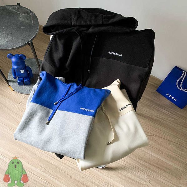 men's hoodies sweatshirts adererror embroidery letter patchwork hoodies contrast stitching men's women's oversize hooded swea, Black
men's hoodies sweatshirts adererror embroidery letter patchwork hoodies contrast stitching men's women's oversize hooded swea, Black