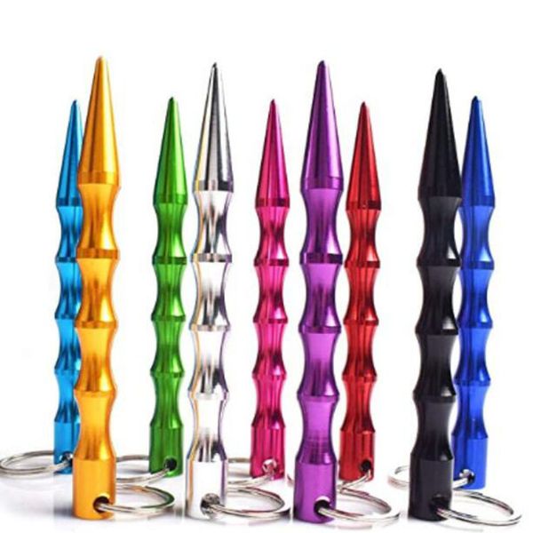 fashion accessories solid aluminum women mini self-defense stick tool keychain self defense keychains girl gift wholesale, Silver
fashion accessories solid aluminum women mini self-defense stick tool keychain self defense keychains girl gift wholesale, Silver