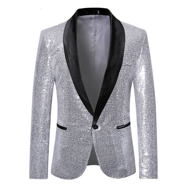 mens suits blazers gold silver sequin shiny suit jacket fashion night club dj stage performances wedding party coat 230209, White;black
mens suits blazers gold silver sequin shiny suit jacket fashion night club dj stage performances wedding party coat 230209, White;black