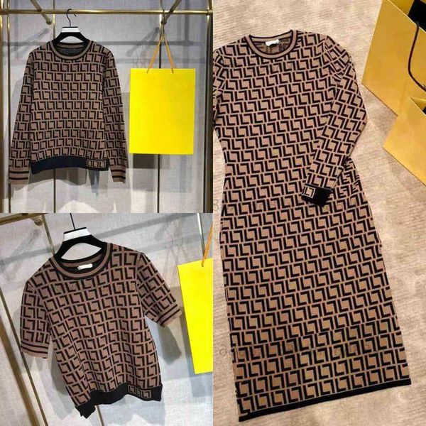 street style dresses women casual dresses classic vintage knit dress fashion designer clothes full letter luxurious senior short sleeve lpuk, Black;gray
street style dresses women casual dresses classic vintage knit dress fashion designer clothes full letter luxurious senior short sleeve lpuk, Black;gray