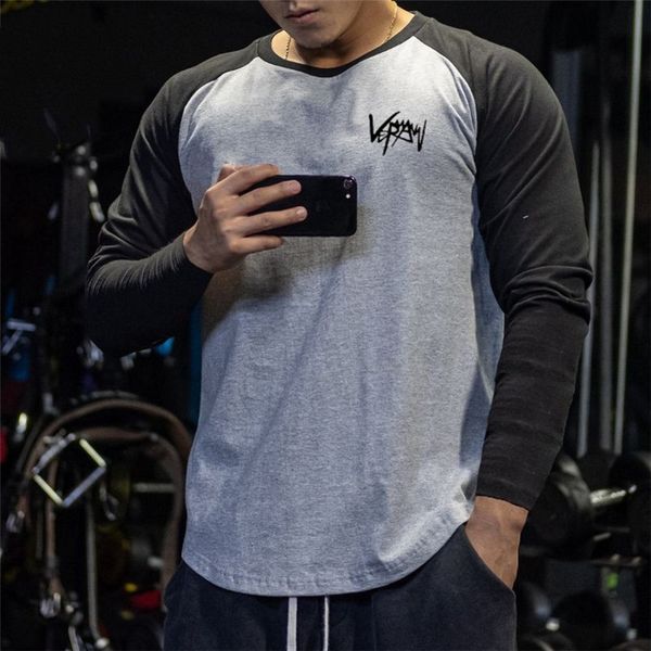 men s t shirts sports shirt men fitness running long sleeve cotton elastic sportswear gyms bodybuilding raining shirt 230208, White;black
men s t shirts sports shirt men fitness running long sleeve cotton elastic sportswear gyms bodybuilding raining shirt 230208, White;black