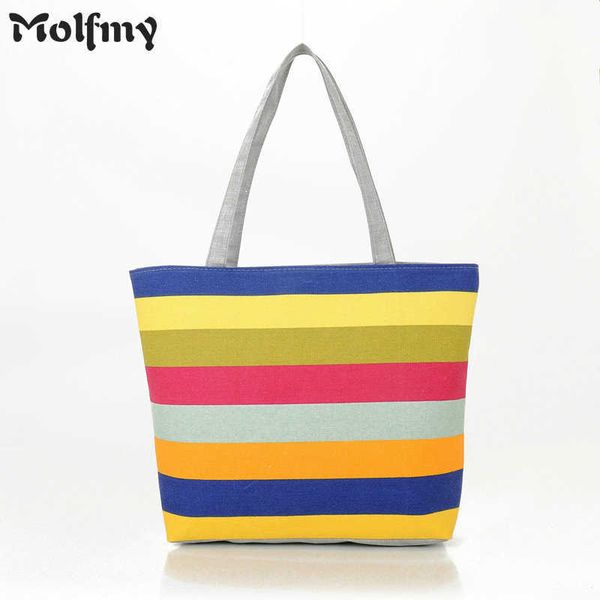 evening bags molmfy canvas shopper bag striped rainbow prints beach bags tote women ladies girls shoulder bag casual shopping handbag g23020
evening bags molmfy canvas shopper bag striped rainbow prints beach bags tote women ladies girls shoulder bag casual shopping handbag g23020