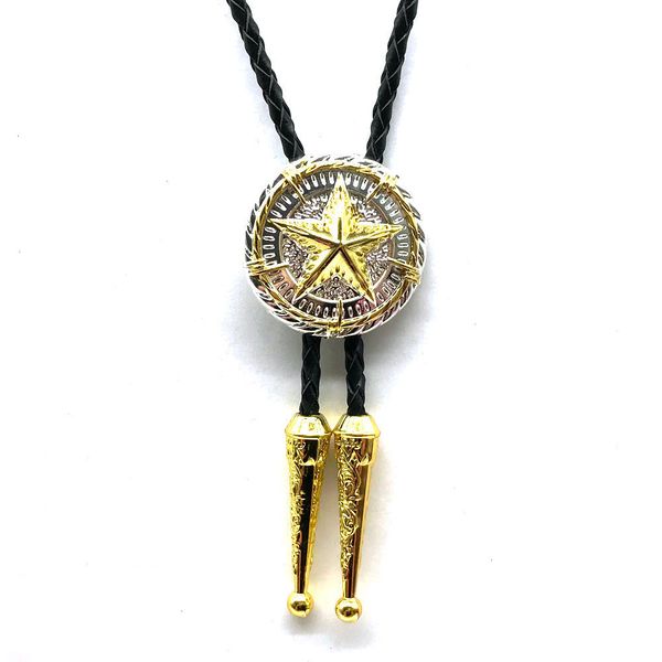 bolo ties kdg western cowboy zinc alloy two-color five-pointed star bolo tie with shirt for men and women 230209, Red
bolo ties kdg western cowboy zinc alloy two-color five-pointed star bolo tie with shirt for men and women 230209, Red