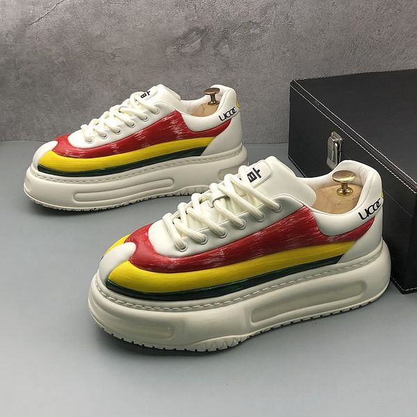 european style dress party wedding shoes fashion breathable vulcanized casual sneakers round toe thick bottom business driving walking loafe, Black
european style dress party wedding shoes fashion breathable vulcanized casual sneakers round toe thick bottom business driving walking loafe, Black