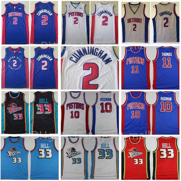 new draft pick 2 cade cunningham jersey basketball 33 grant hill 11 isiah thomas 40 bill laimbeer 10 dennis rodman blue white grey vintage u, Black;red
new draft pick 2 cade cunningham jersey basketball 33 grant hill 11 isiah thomas 40 bill laimbeer 10 dennis rodman blue white grey vintage u, Black;red