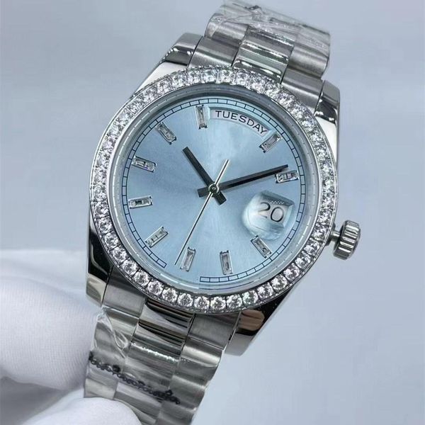 luxury watch designer ladies classic fashion automatic watch inlaid blue face stereo nail size 36mm sapphire glass waterproof, ladies favori, Slivery;brown
luxury watch designer ladies classic fashion automatic watch inlaid blue face stereo nail size 36mm sapphire glass waterproof, ladies favori, Slivery;brown