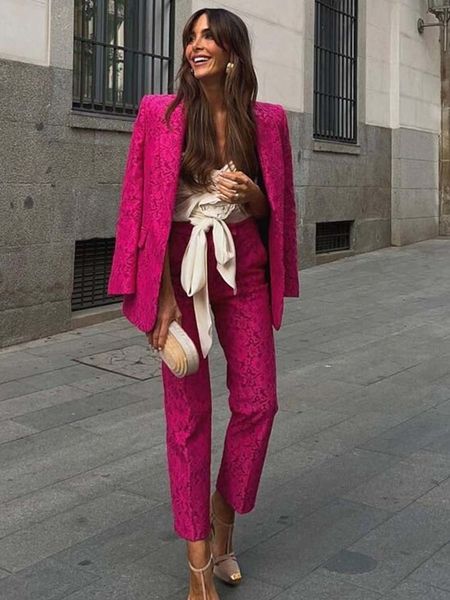 womens two piece pants klkxmyt traf blazer set woman 2 s suits fashion lace sets elegant women outfits 230209, White
womens two piece pants klkxmyt traf blazer set woman 2 s suits fashion lace sets elegant women outfits 230209, White
