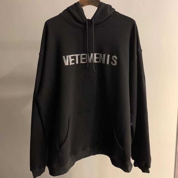 men's hoodies sweatshirts rhinestone flash drilling vetements hoodie sweatshirt diamond fashion j230208, Black
men's hoodies sweatshirts rhinestone flash drilling vetements hoodie sweatshirt diamond fashion j230208, Black