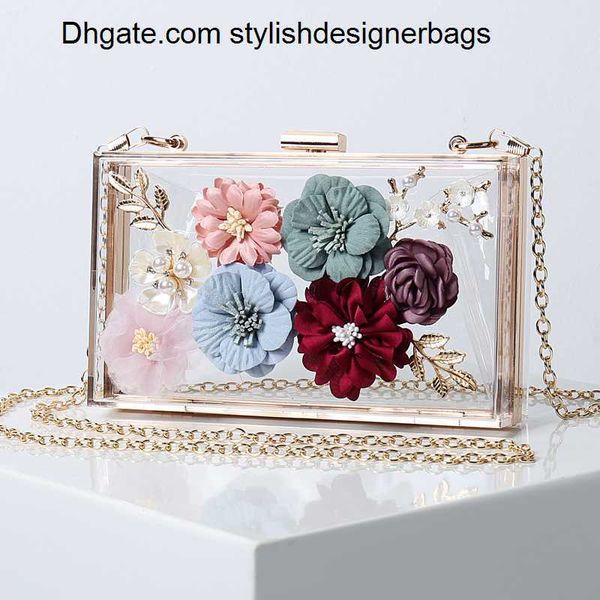 shoulder bags women's shoulder bag luxury flowers transparent handbag evening clutch clear acrylic designer ladies purse 2022 0209v23
shoulder bags women's shoulder bag luxury flowers transparent handbag evening clutch clear acrylic designer ladies purse 2022 0209v23
