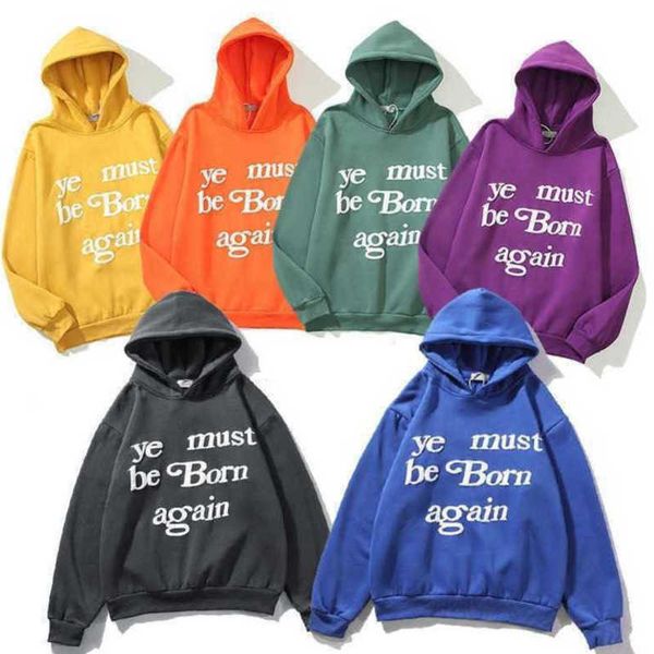 luxury mens hoodie designer classic wests cpfm kanyes ye must be born again printed womens couple yzys vintage pullover sweater hooded, Black
luxury mens hoodie designer classic wests cpfm kanyes ye must be born again printed womens couple yzys vintage pullover sweater hooded, Black