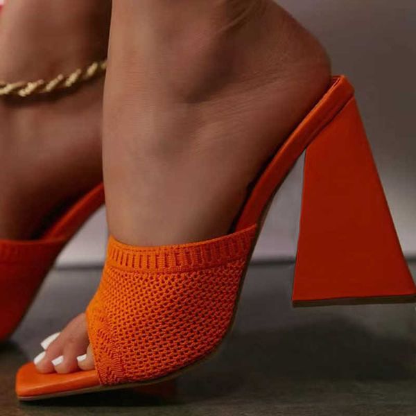 sandals 2022 new summer triangle thick heel slippers women square toe dress party shoes high heels knitting pumps size 35-41 t230208, Black
sandals 2022 new summer triangle thick heel slippers women square toe dress party shoes high heels knitting pumps size 35-41 t230208, Black