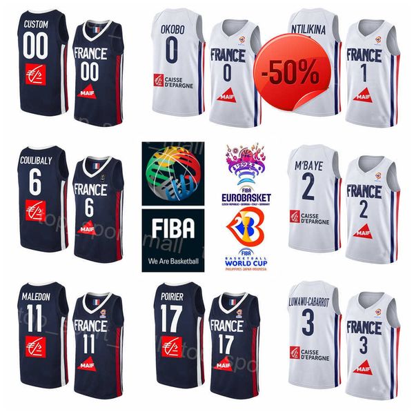printed 2022 eurobasket france basketball jersey national team 7 guerschon yabusele evan fournier victor wembanyama rudy gobert vincent, Black;red
printed 2022 eurobasket france basketball jersey national team 7 guerschon yabusele evan fournier victor wembanyama rudy gobert vincent, Black;red